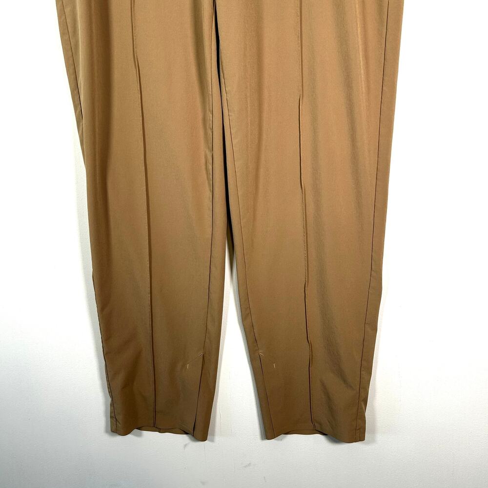 Athleta Brooklyn Heights High Rise Pant Size 14T Tall Tapestry Gold Tan - Picture 4 of 10